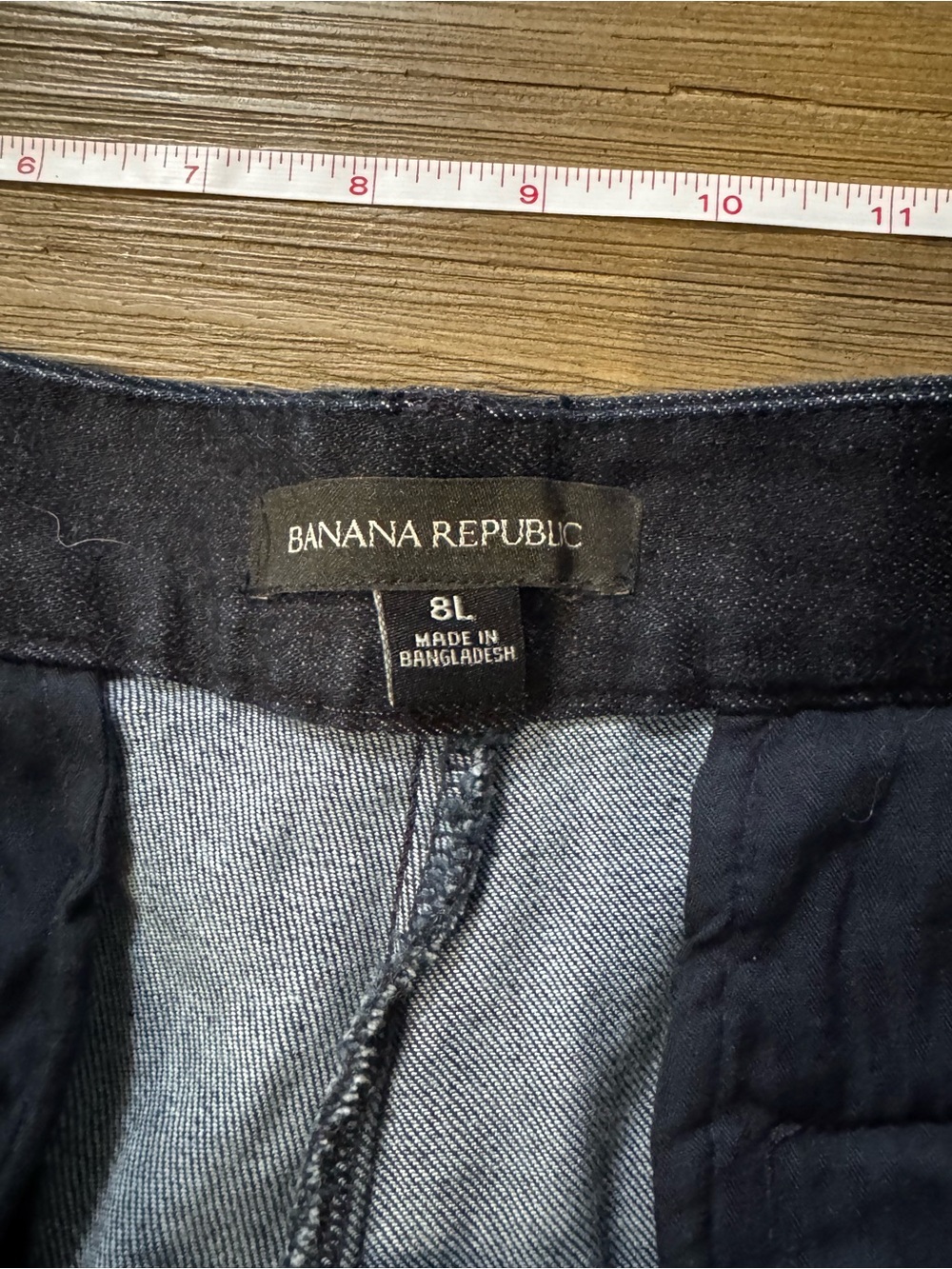 Banana Republic Women's Dark Blue Trouser fit Jeans - Picture 8 of 12